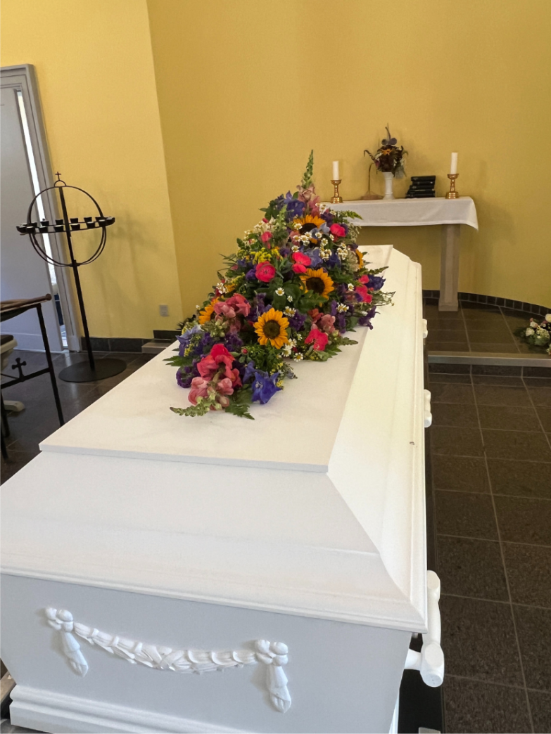 Kistepynt - farverig have