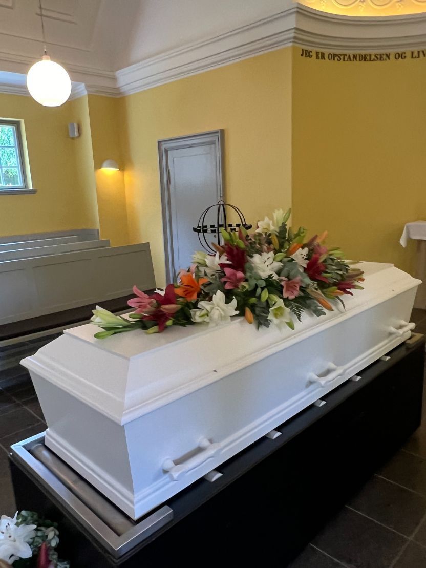 Kistepynt - forskellige farver liljer