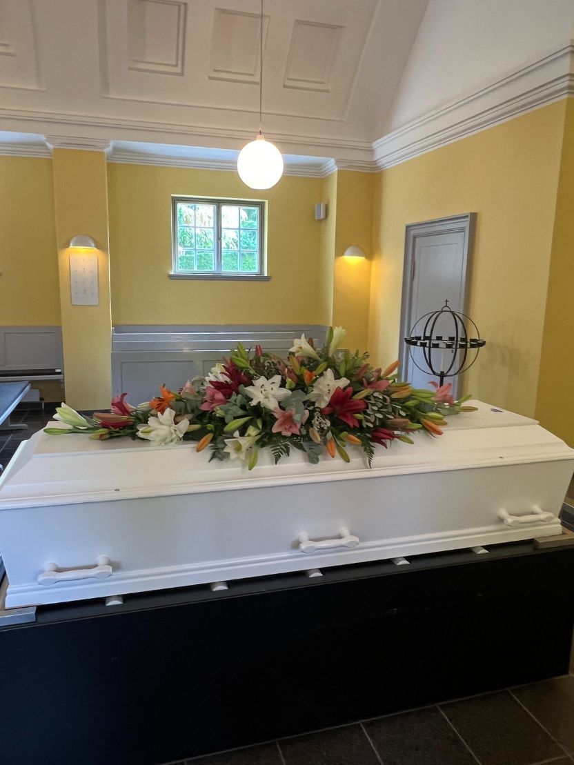 Kistepynt - forskellige farver liljer