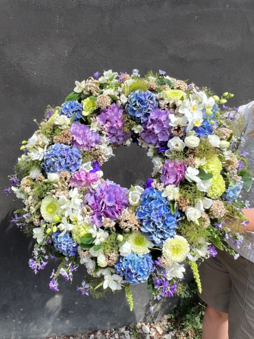 Krans - hortensia
