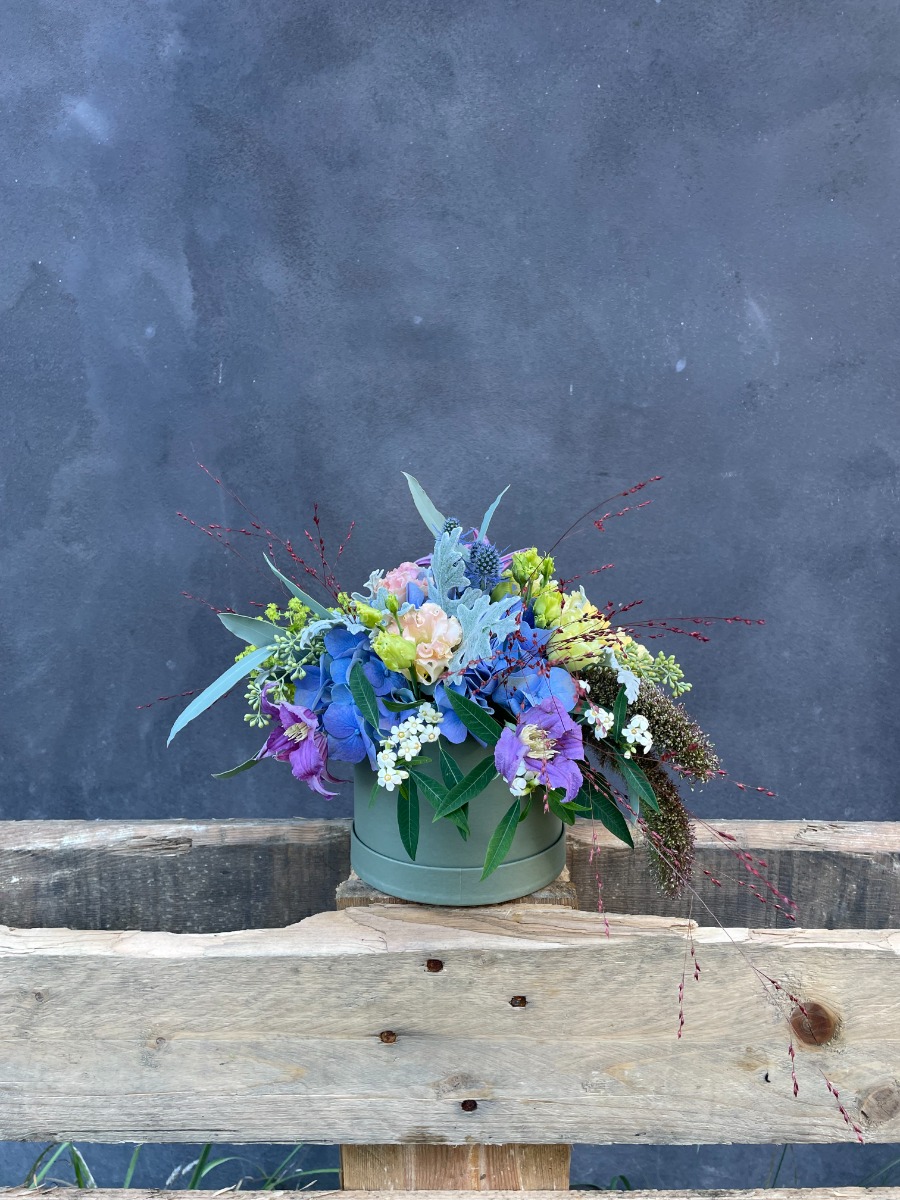 Hatteæske farverige pasteller - Samme dags levering - Holder længe